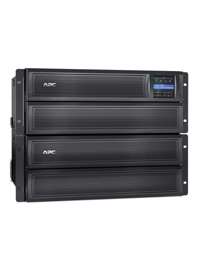اي بي سي SMX2200HV | مزوّد طاقة غير منقطع من APC طراز Smart-UPS X بقدرة 2200 فولت-أمبير، يعمل على 200–240 فولت، مزوّد بشاشة LCD، للاستخدام كراك أو برج - Image 4